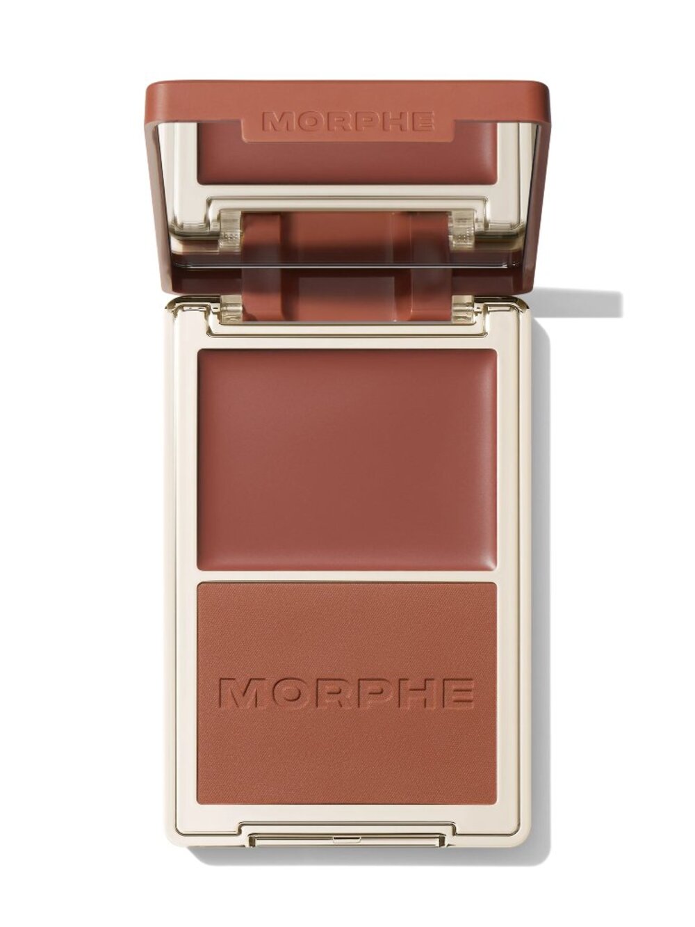 NEW Morphe Cheek Thrills Bronze & Tone Duo in Malibu Villa - Tan